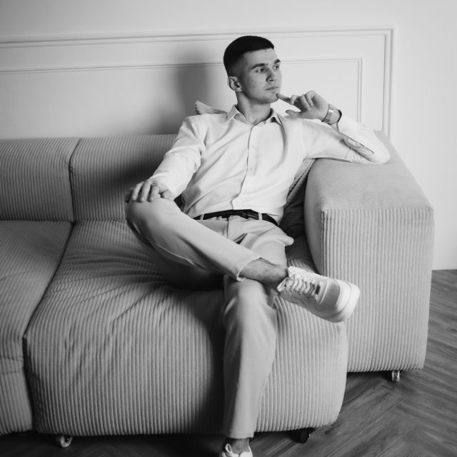 Мужчина Иван Сергеевич Лаврентьев Советский Фотография 